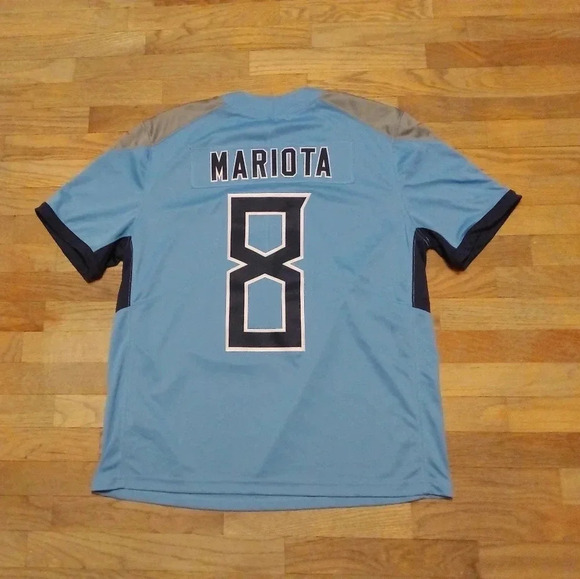 Nike Tennessee Titans Marcus Mariota On Field NFL Jersey 8 Men’s L / XL - Picture 6 of 7